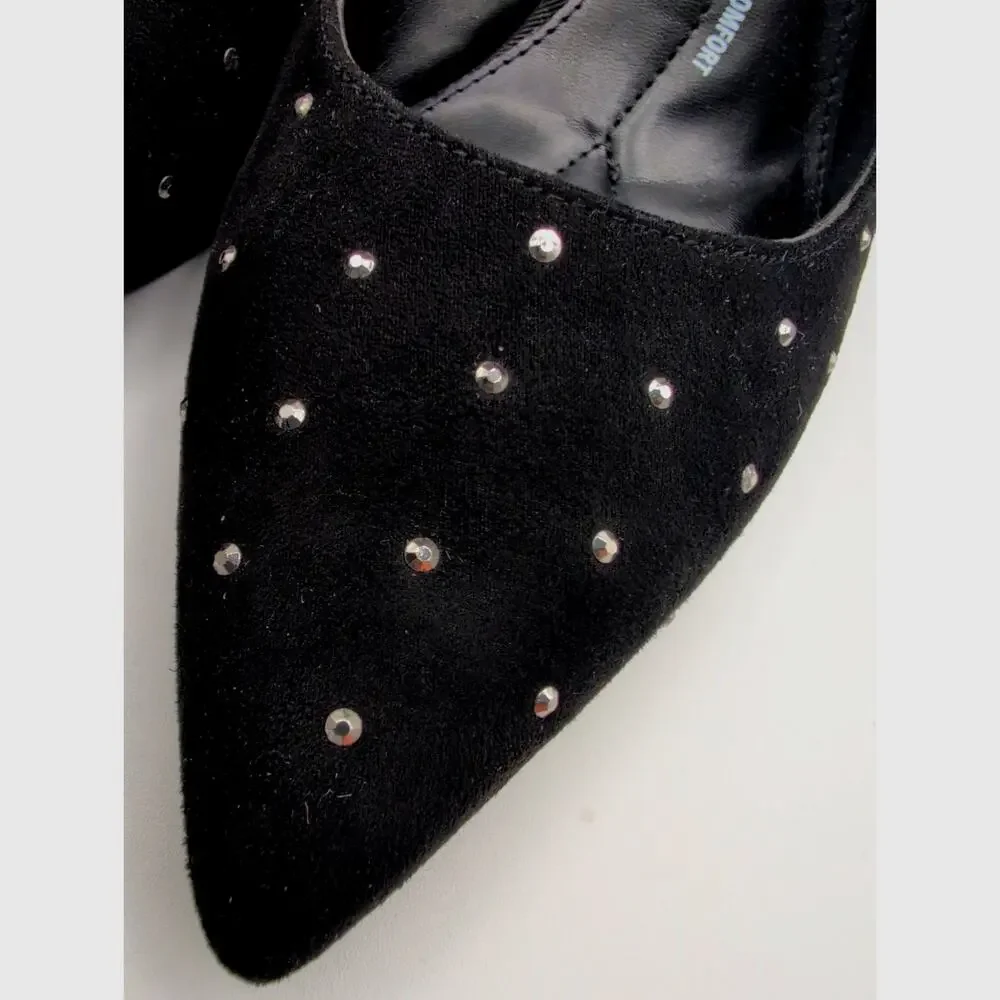 Circus by Sam Edelman| Black Studded Heels | Size 7.5